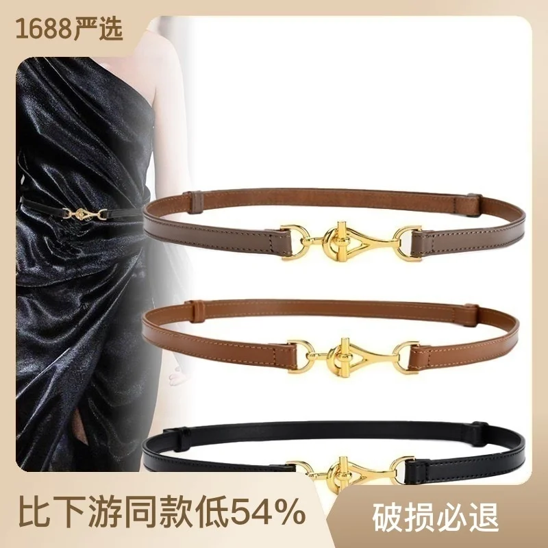 100% genuine real leather Women's adjustable belt women's fashion decoration dress 100 matching suit trousers
100% genuine real leather Women's adjustable belt women's fashion decoration dress 100 matching suit trousers