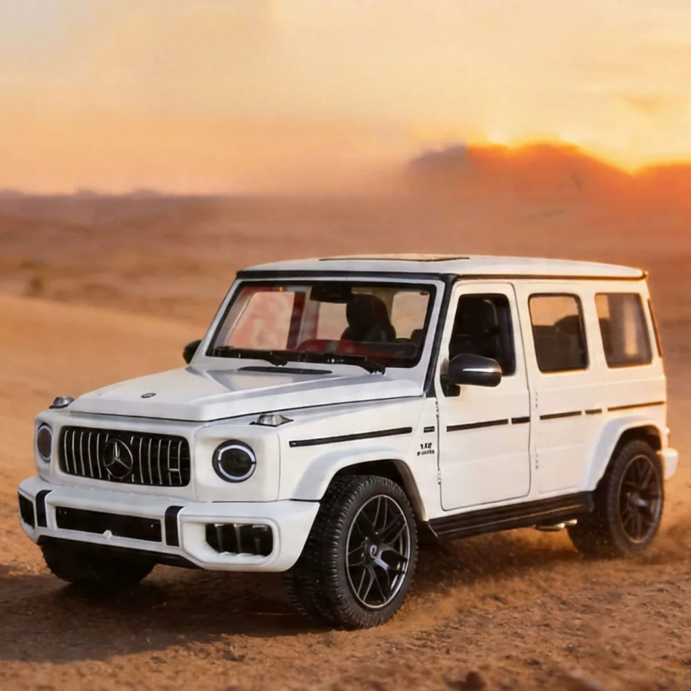 1:24 G63RC 4WD Remote Control Simulation Model Die-metal Off-Road Vehicle Collectible Ornament Electronic Toy Gift for Boys
1:24 G63RC 4WD Remote Control Simulation Model Die-metal Off-Road Vehicle Collectible Ornament Electronic Toy Gift for Boys