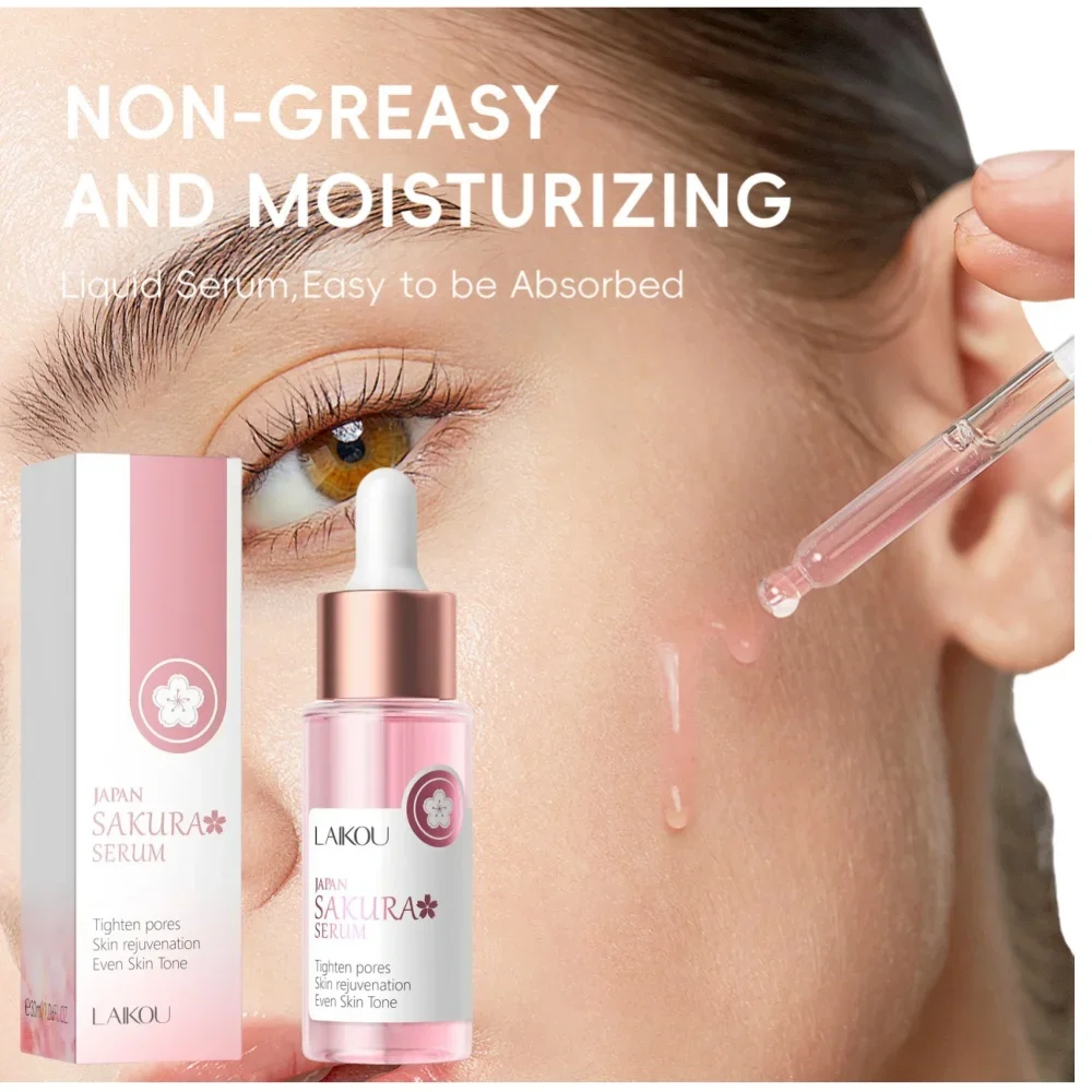 Japan Sakura Serum 30ml Face Essence Cream Smooths Skin&Even Skin Tone Tighten Pores Even Skin Tone Moisturizing
Japan Sakura Serum 30ml Face Essence Cream Smooths Skin&Even Skin Tone Tighten Pores Even Skin Tone Moisturizing