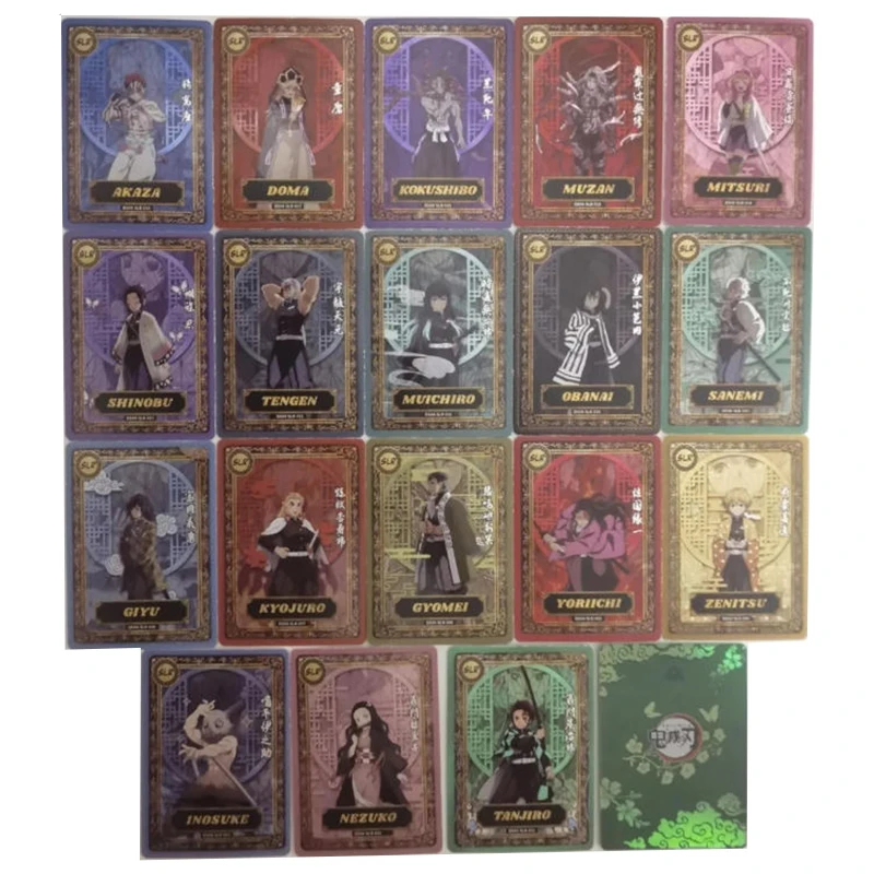 Аниме Demon Slayer Kanroji Mitsuri Iguro Obanai Tokitou Muichirou коллекционные карты подарок на Рождество и день рождения игрушка для детей
Аниме Demon Slayer Kanroji Mitsuri Iguro Obanai Tokitou Muichirou коллекционные карты подарок на Рождество и день рождения игрушка для детей