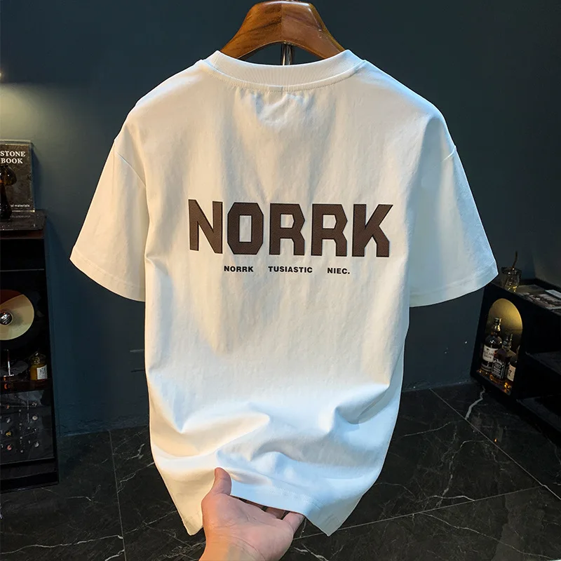 2025 new men's clothing fashion printed T-shirt men's summer trend casual short sleeved loose slimming versatile comfortable top
2025 new men's clothing fashion printed T-shirt men's summer trend casual short sleeved loose slimming versatile comfortable top