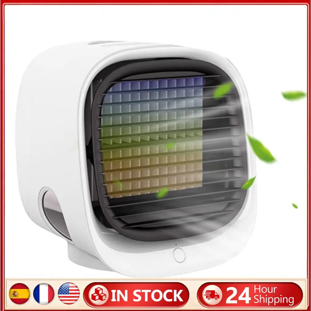 Personal Quiet Table Fan 3 Speeds Adjustable Circulation Wind Air Cooler with Night Ligh Cooling Fan for Office Bedroom Desktop
Personal Quiet Table Fan 3 Speeds Adjustable Circulation Wind Air Cooler with Night Ligh Cooling Fan for Office Bedroom Desktop