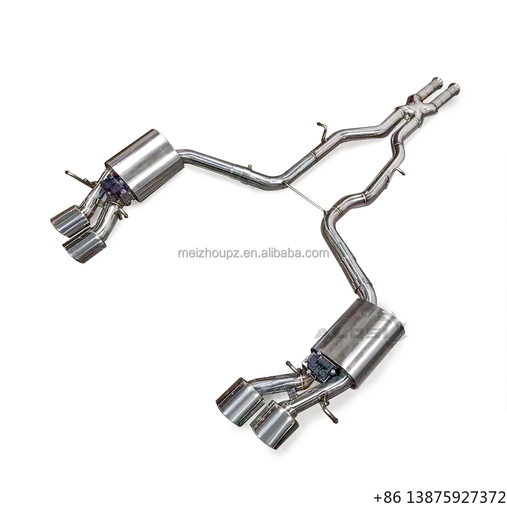Выхлопная система Valvetronic из нержавеющей стали SS304 для Mercedes-Benz C63 W204 2007-2014: спортивный глушитель Catback с настраиваемой средней секцией выхлопа
Выхлопная система Valvetronic из нержавеющей стали SS304 для Mercedes-Benz C63 W204 2007-2014: спортивный глушитель Catback с настраиваемой средней секцией выхлопа
