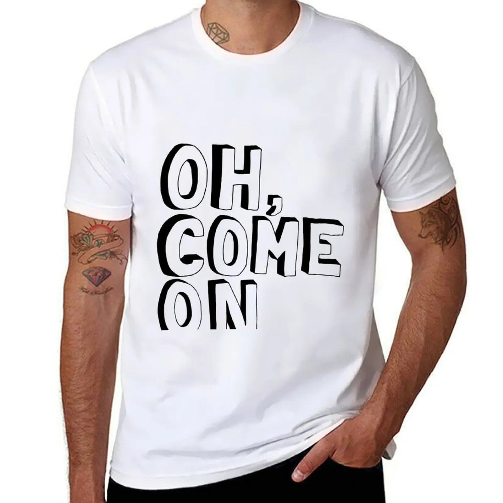 Oh, come on T-Shirt printed t shirts for man t shirts for man cotton funny T-Shirt
Oh, come on T-Shirt printed t shirts for man t shirts for man cotton funny T-Shirt