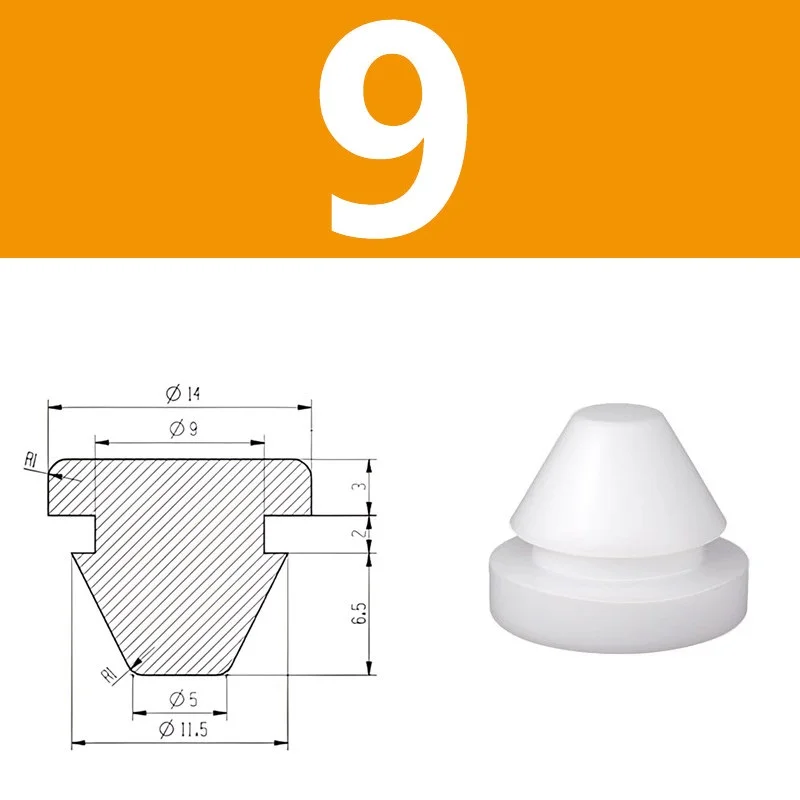 400pcs 9mm White Silicone Plug Rubber Stopper T-plug Soft Match High Elasticity Cap Cover
400pcs 9mm White Silicone Plug Rubber Stopper T-plug Soft Match High Elasticity Cap Cover