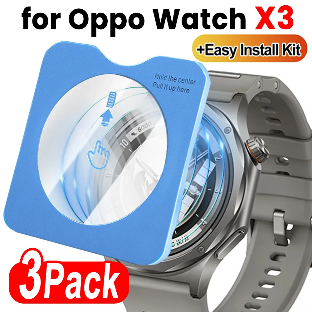 3/2/1Pack Tempered Glass HD Clear Anti-scratch Screen Protector for Oppo Watch X3 Watch Films Full Coverage for Oppo Watch X3
3/2/1Pack Tempered Glass HD Clear Anti-scratch Screen Protector for Oppo Watch X3 Watch Films Full Coverage for Oppo Watch X3