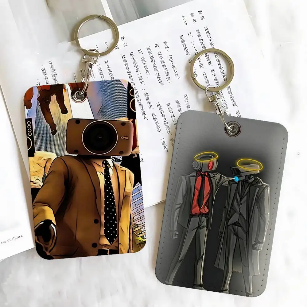 Skibidi Toilet TV Man Sign Прямоугольный брелок-держатель для карт, держатель для кредитных карт со значком, держатель для студенческого удостоверения личности, чехол для автобусных карт
Skibidi Toilet TV Man Sign Прямоугольный брелок-держатель для карт, держатель для кредитных карт со значком, держатель для студенческого удостоверения личности, чехол для автобусных карт