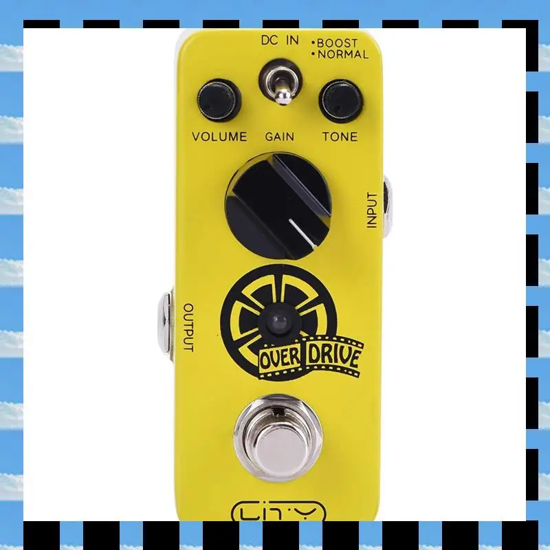 Эффект-педаль ABME Overdrive для электрогитары с 2 режимами: Boost и обычный усилитель для электрогитары (True Bypass)
Эффект-педаль ABME Overdrive для электрогитары с 2 режимами: Boost и обычный усилитель для электрогитары (True Bypass)