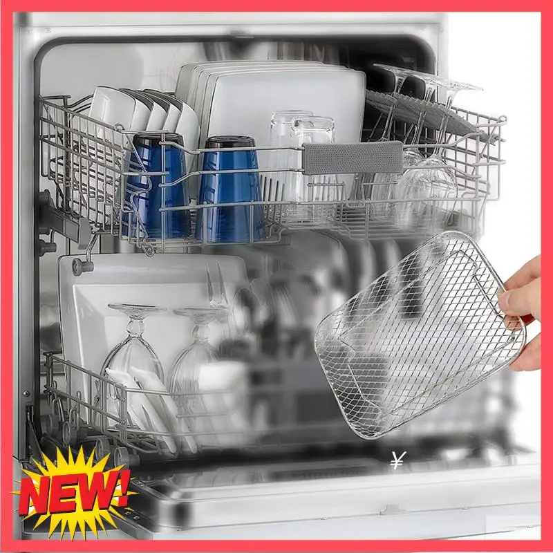 B17C Rectangle Air Fryer Rack Set. Air Fryer Accessories For Air Fryer DZ201, DZ401, Including 4 Feet For Extendable Space
B17C Rectangle Air Fryer Rack Set. Air Fryer Accessories For Air Fryer DZ201, DZ401, Including 4 Feet For Extendable Space