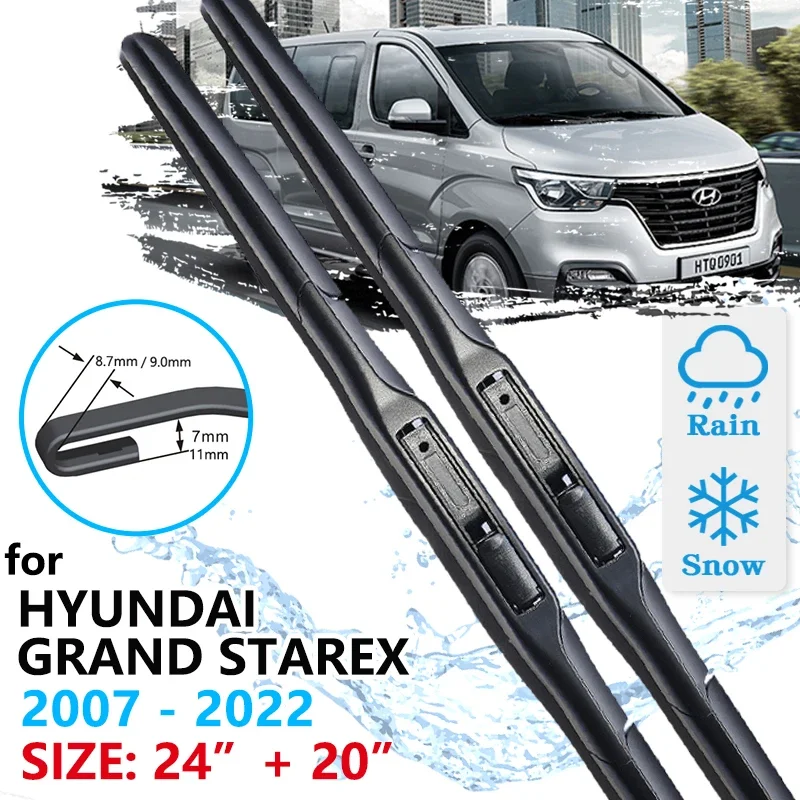 Car Front Wiper Blade For Hyundai Grand Starex TQ 2007~2020 Royale H-1 iMax H1 Windscreen Windshield Windows Wipers Accessories
Car Front Wiper Blade For Hyundai Grand Starex TQ 2007~2020 Royale H-1 iMax H1 Windscreen Windshield Windows Wipers Accessories
