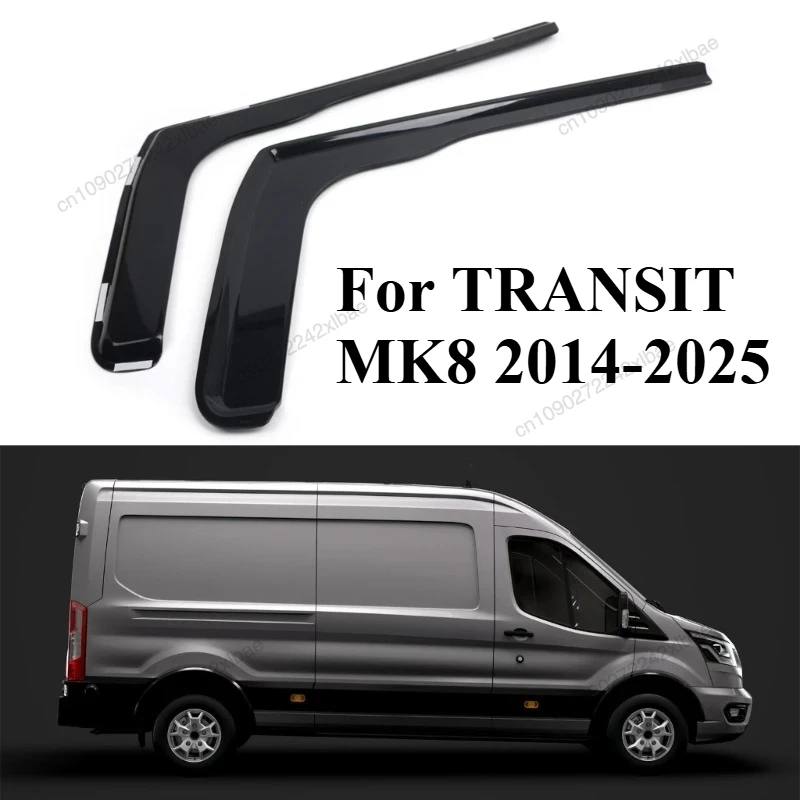 1 Pair Side Window Wind Deflectors Exterior Mount Window Vent Visors Rain Guards Rain Shield GTWS For Ford TRANSIT MK8 2025-2014
1 Pair Side Window Wind Deflectors Exterior Mount Window Vent Visors Rain Guards Rain Shield GTWS For Ford TRANSIT MK8 2025-2014