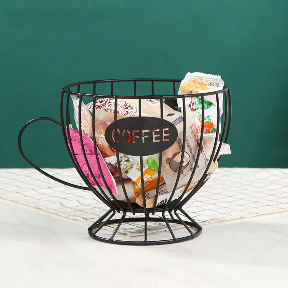 2pcs Coffee Cup Fruit Basket Hollow Out Wrought Iron Storage Holder Coffee Capsules Organizer Kitchen Display Rack Metal Wire
2pcs Coffee Cup Fruit Basket Hollow Out Wrought Iron Storage Holder Coffee Capsules Organizer Kitchen Display Rack Metal Wire