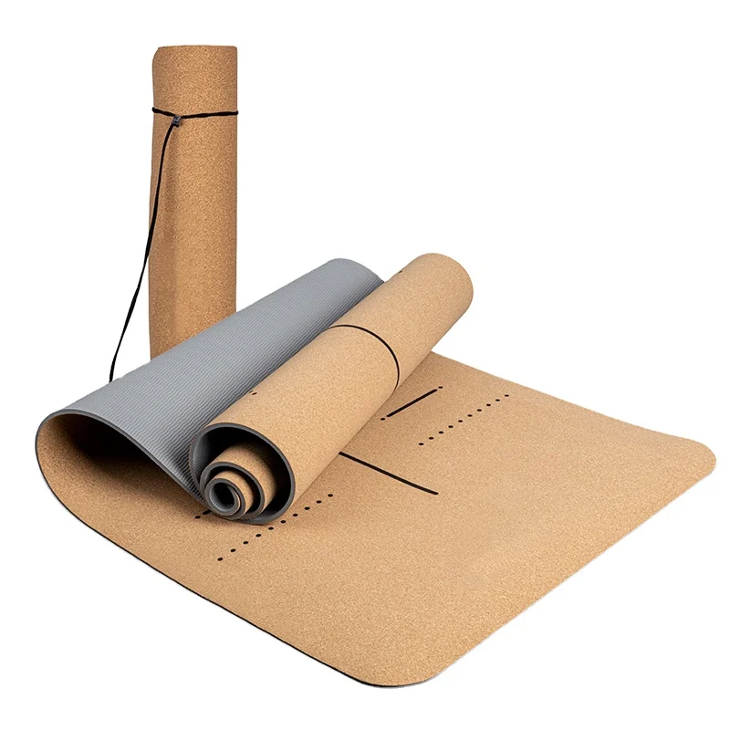 Eco-Friendly 4mm Cork+TPE Thick Yoga Mat Bulk Gym Equipment for Yoga Practice
Eco-Friendly 4mm Cork+TPE Thick Yoga Mat Bulk Gym Equipment for Yoga Practice