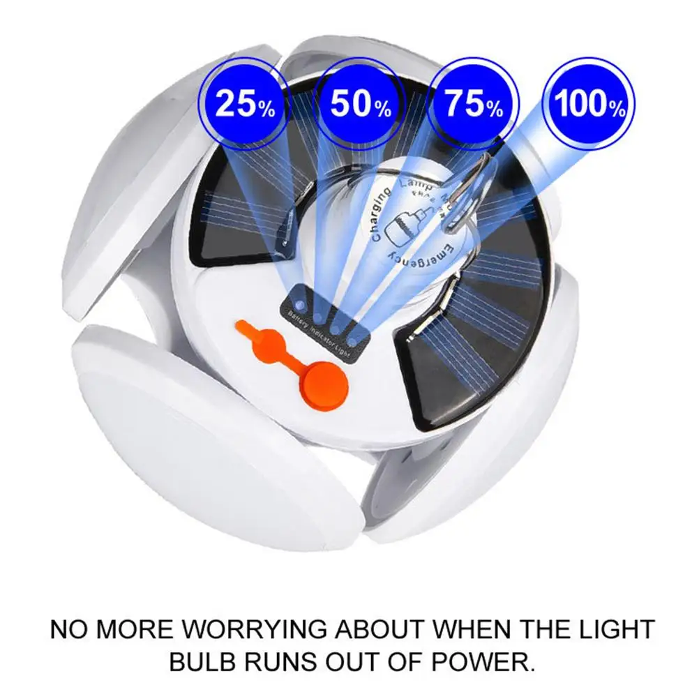 Solar Charging LED Tent Light Rechargeable Camping Lantern for Hiking Fishing Beach Emergency Outdoor Use Bright Powered by Sun
Solar Charging LED Tent Light Rechargeable Camping Lantern for Hiking Fishing Beach Emergency Outdoor Use Bright Powered by Sun