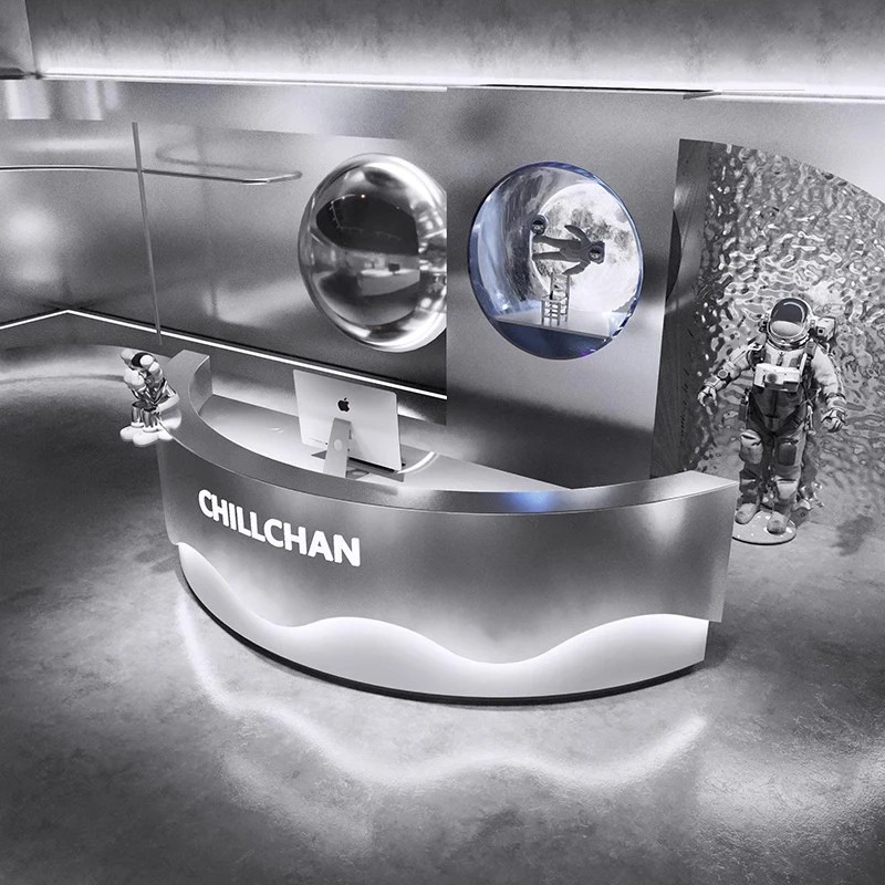 Beauty Shop Reception Desks Luxury Salon Curved Minimalist Aesthetic Desks Company Shelves Hotel Escritorio Lounge Furniture
Beauty Shop Reception Desks Luxury Salon Curved Minimalist Aesthetic Desks Company Shelves Hotel Escritorio Lounge Furniture
