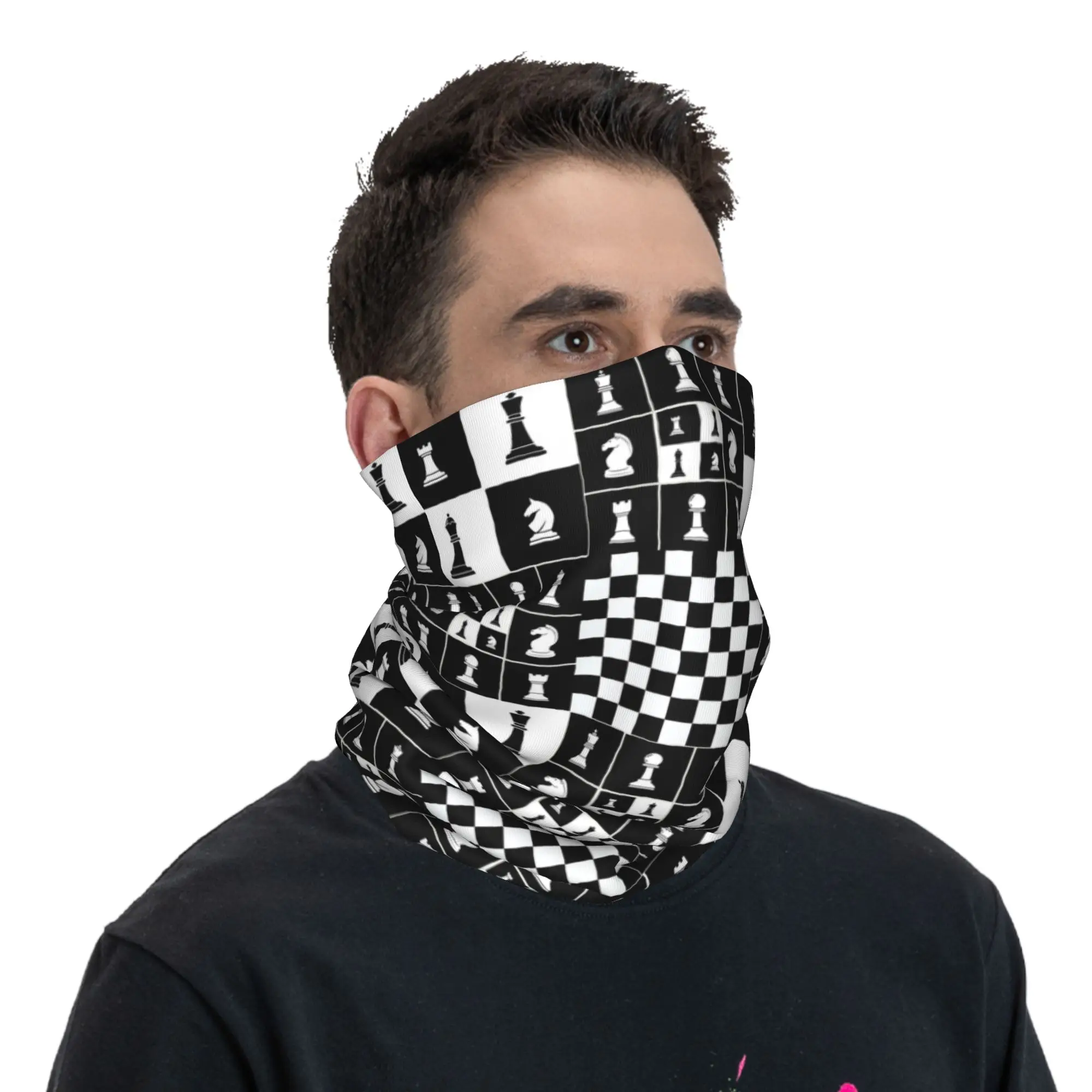 Шахматные фигуры на борту, шахматная доска, бандана, чехол на шею, шарф с принтом, многофункциональная Балаклава, унисекс для взрослых
Шахматные фигуры на борту, шахматная доска, бандана, чехол на шею, шарф с принтом, многофункциональная Балаклава, унисекс для взрослых