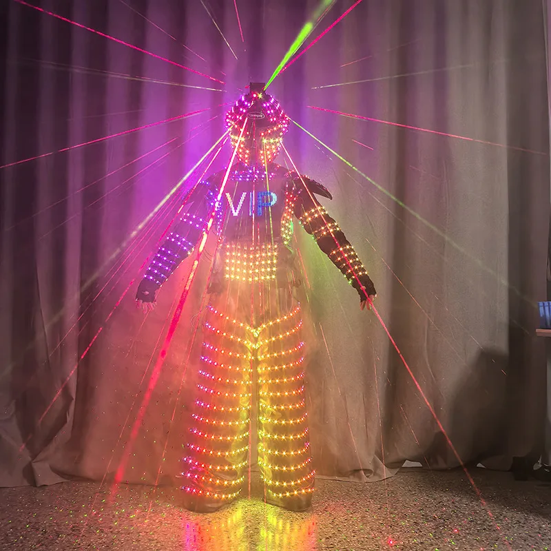 Светодиодный костюм робота для взрослых мужчин, воинский косплей, аниме-шлем, броня, светящийся, для фестивалей, вечеринок, шоу, сценических выступлений, новинка 2026 года
Светодиодный костюм робота для взрослых мужчин, воинский косплей, аниме-шлем, броня, светящийся, для фестивалей, вечеринок, шоу, сценических выступлений, новинка 2026 года