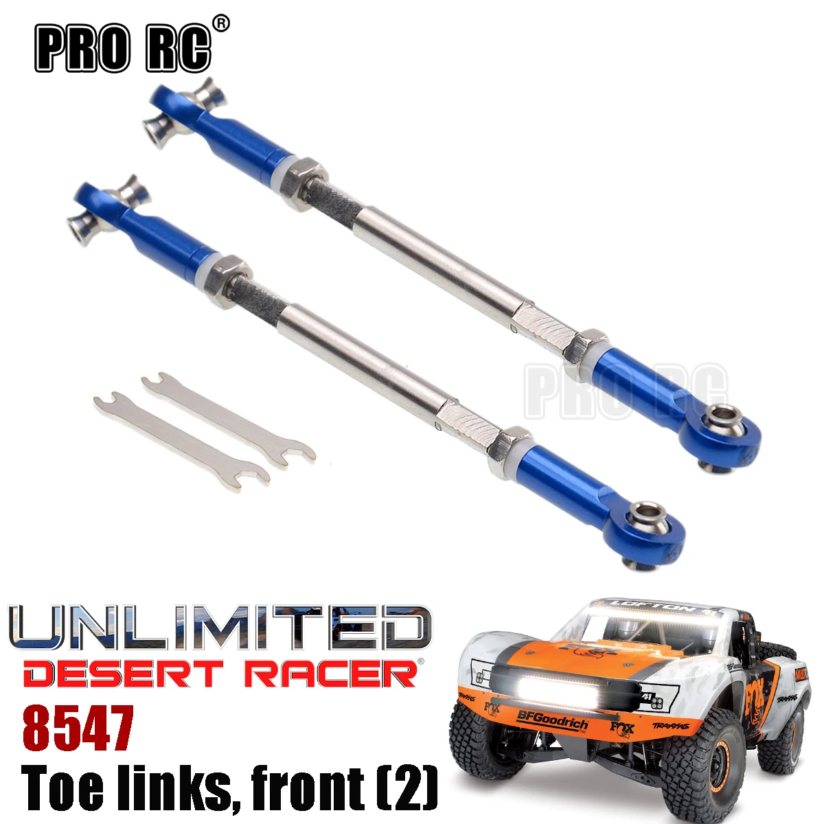 2Pcs 8547 110MM Stainless Steel Adjustable Front Tie Rod Toe Links For Traxxas 1/7 Unlimited Desert Racer UDR 85076-4 85086-4
2Pcs 8547 110MM Stainless Steel Adjustable Front Tie Rod Toe Links For Traxxas 1/7 Unlimited Desert Racer UDR 85076-4 85086-4