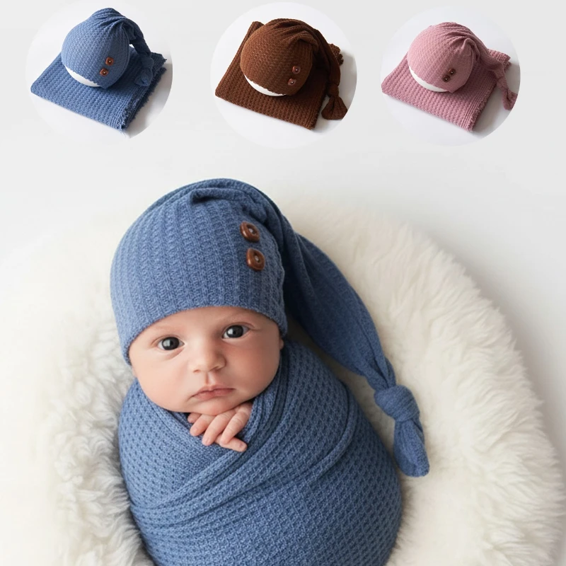 Newborn Photography Props: Baby Wrap & Hat Set for Infant Boys Girls Photoshoot, Soft Stretch Blanket Photo Posing Accessories
Newborn Photography Props: Baby Wrap & Hat Set for Infant Boys Girls Photoshoot, Soft Stretch Blanket Photo Posing Accessories