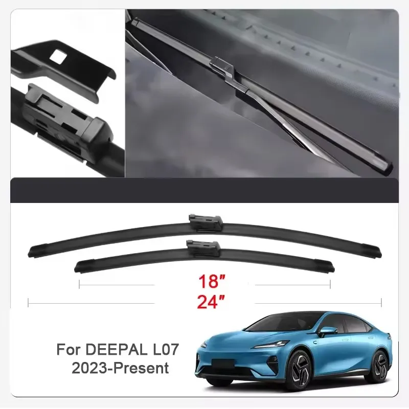 2PCS Car Wiper Blades for DEEPAL N7,L07,S07,Front Windscreen Windshield Double Rubber Car Accessories
2PCS Car Wiper Blades for DEEPAL N7,L07,S07,Front Windscreen Windshield Double Rubber Car Accessories 