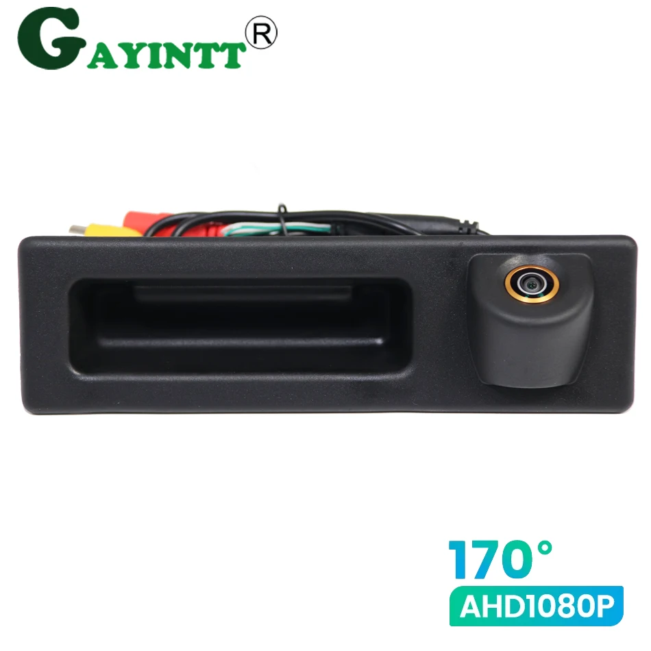 GAYINTT 170° 1080P AHD Car Vehicle Rear View Camera For BMW 5 series F10 F11 3 series F30 F31 F32 X3 F25 X1 X4 X5 F36 F25 F48
GAYINTT 170° 1080P AHD Car Vehicle Rear View Camera For BMW 5 series F10 F11 3 series F30 F31 F32 X3 F25 X1 X4 X5 F36 F25 F48
