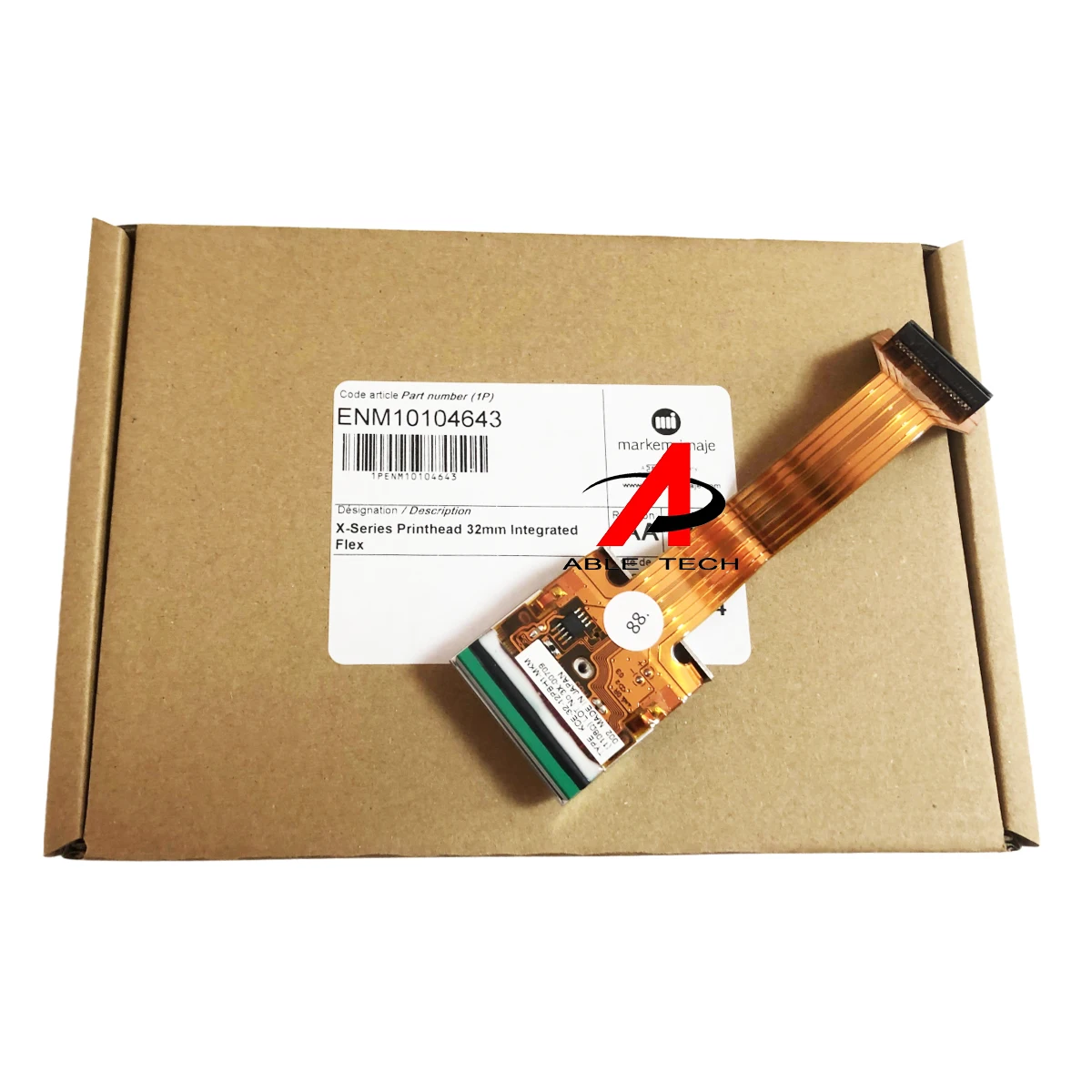 Original Markem Imaje X40 32/53mm Printheads ENM10104642 Thermal Printheads for Markem Imaje X40 Printer
Original Markem Imaje X40 32/53mm Printheads ENM10104642 Thermal Printheads for Markem Imaje X40 Printer