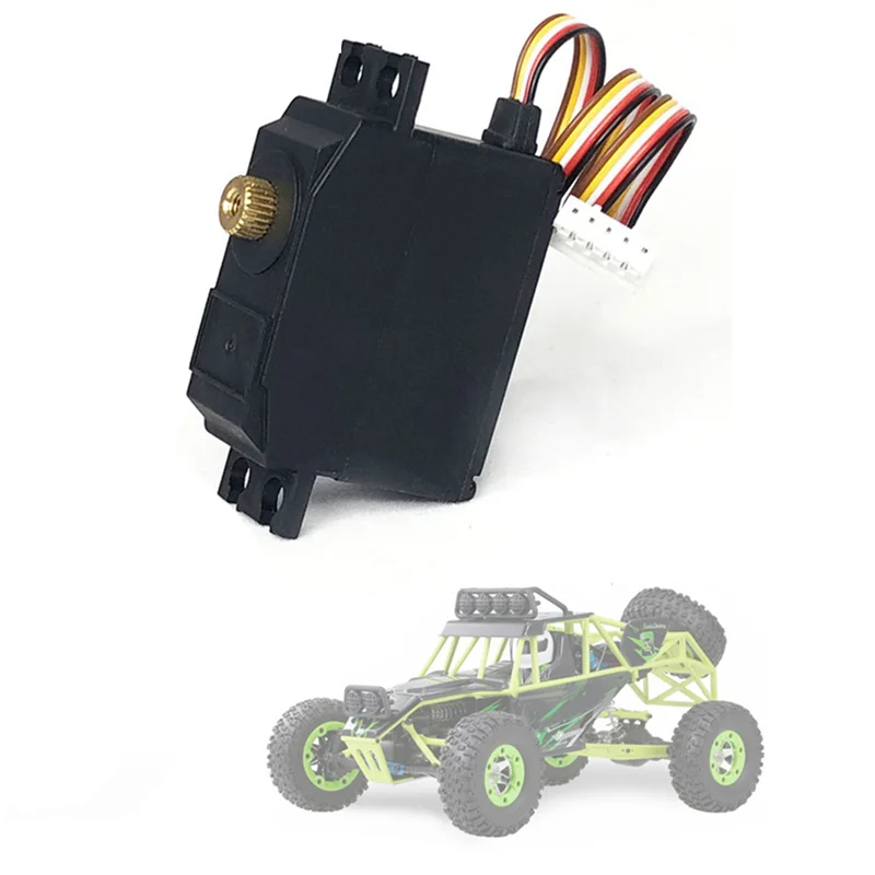 A13Q-2X 5 Wire Metal Gear Servo For Wltoys 12428 12423 12427 1/12 RC Car Upgrade Parts Accessories
A13Q-2X 5 Wire Metal Gear Servo For Wltoys 12428 12423 12427 1/12 RC Car Upgrade Parts Accessories