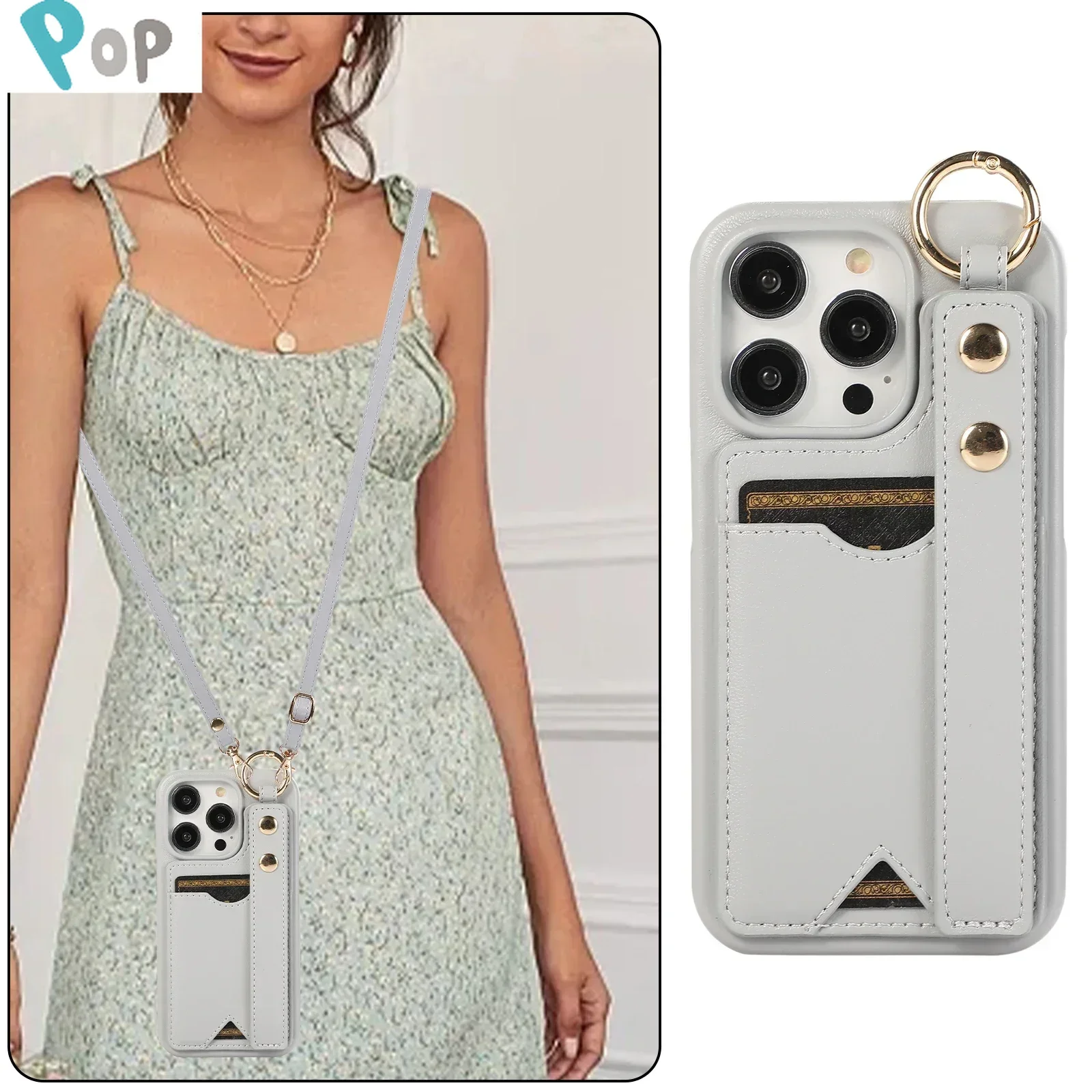 Crossbody Leather Wrist Strap Phone Case for IPhone 15 14 Plus 13 12 11 Pro Max Wallet Card Holder Shockproof Cover
Crossbody Leather Wrist Strap Phone Case for IPhone 15 14 Plus 13 12 11 Pro Max Wallet Card Holder Shockproof Cover