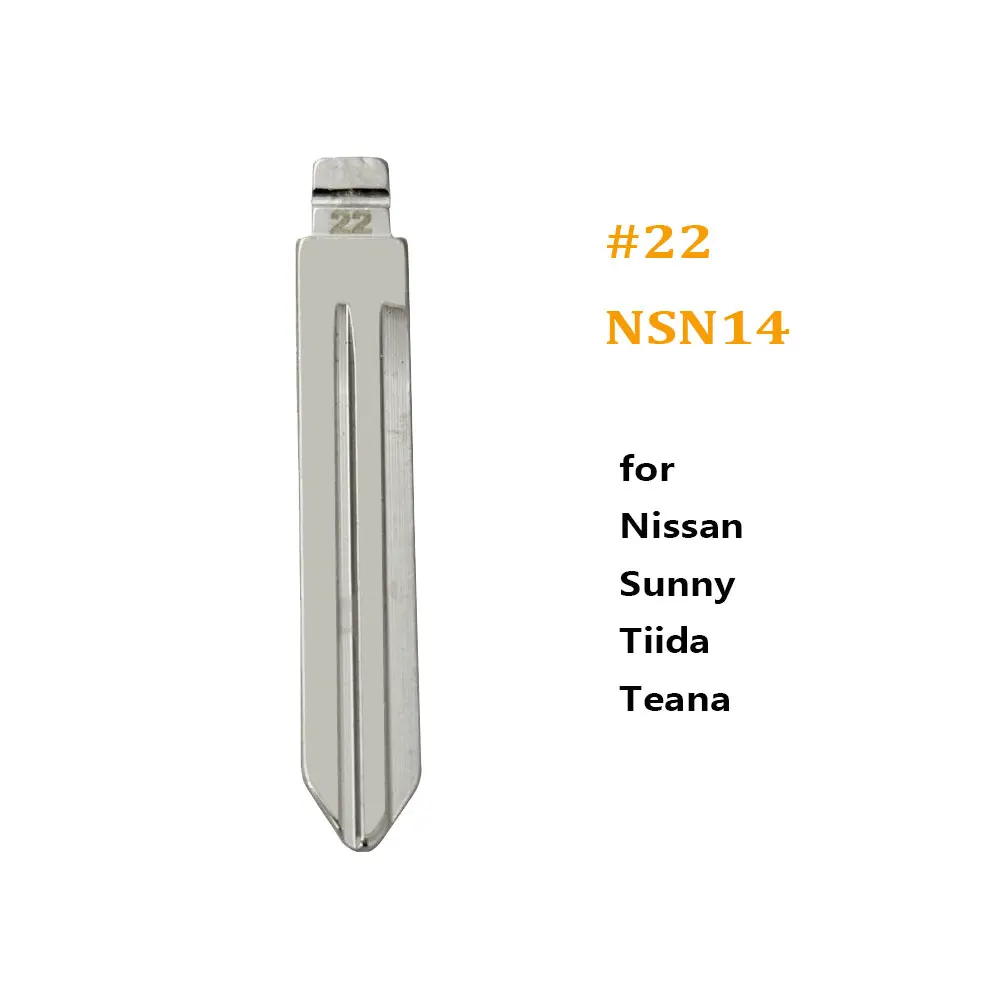 10 шт. 22 # Заготовка металлического ключа-лезвия NSN14 KD Uncut Flip для Nissan Sunny Tiida Teana, совместимая с пультами KD Keydiy Xhorse VVDI
10 шт. 22 # Заготовка металлического ключа-лезвия NSN14 KD Uncut Flip для Nissan Sunny Tiida Teana, совместимая с пультами KD Keydiy Xhorse VVDI