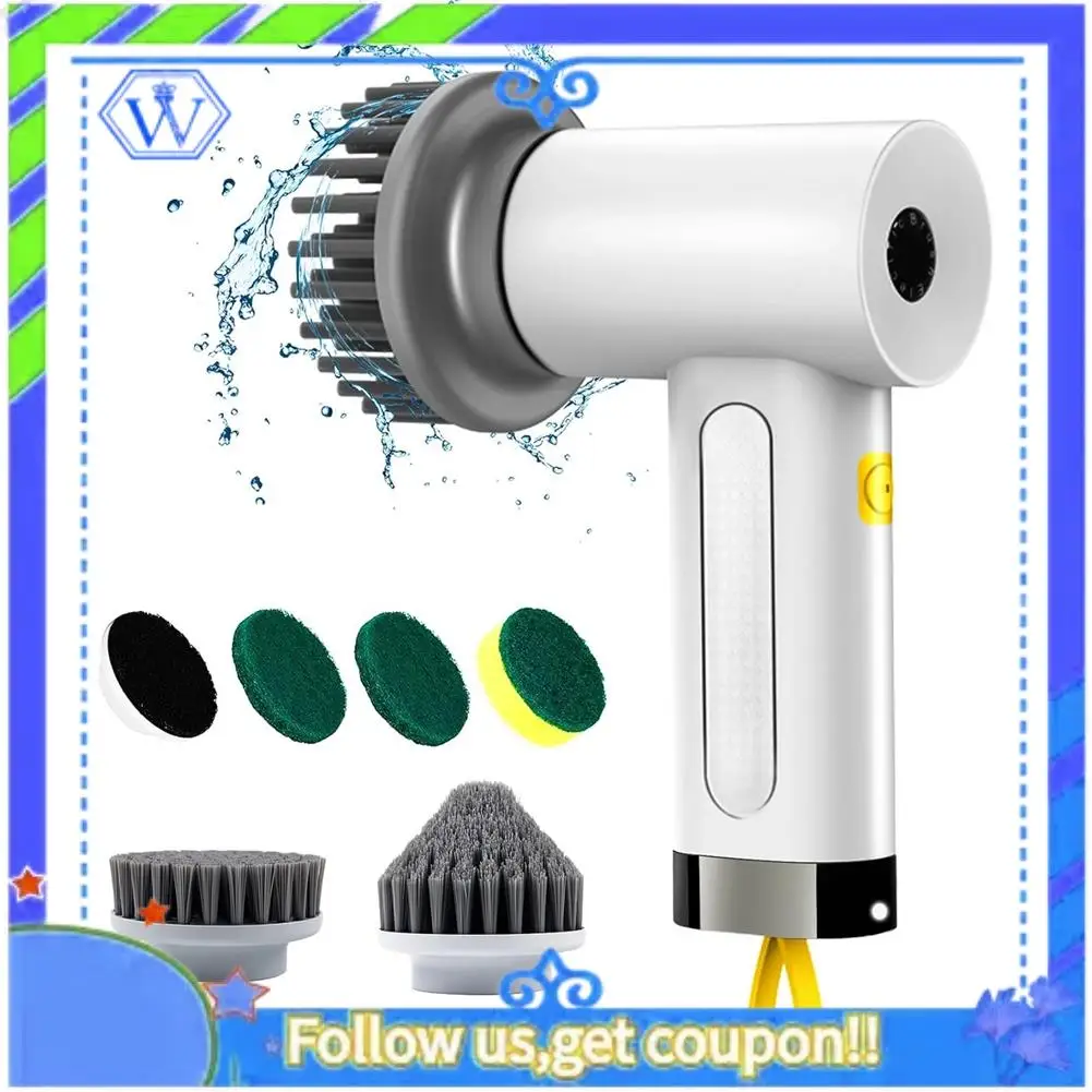 Простая в использовании электрическая щетка для чистки, скребок для ванной комнаты и суставов, щетка для чистки домашнего использования, идеально подходит для кухни Ea 
Простая в использовании электрическая щетка для чистки, скребок для ванной комнаты и суставов, щетка для чистки домашнего использования, идеально подходит для кухни Ea