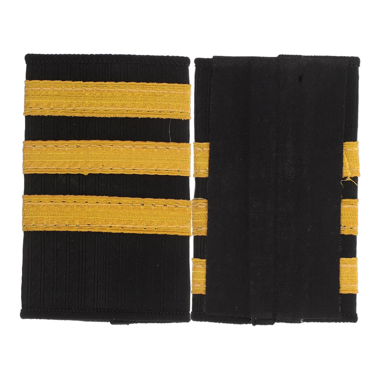 1Pair Premium Pilot Epaulets Shoulder Boards Indian Silk Three Gold Stripes for Aviation Uniforms Cosplay Event
1Pair Premium Pilot Epaulets Shoulder Boards Indian Silk Three Gold Stripes for Aviation Uniforms Cosplay Event