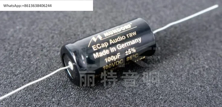 Mondolfo MCap ECAP Axial Electrolytic Capacitor for Infinity Frequency Crossover Output
Mondolfo MCap ECAP Axial Electrolytic Capacitor for Infinity Frequency Crossover Output