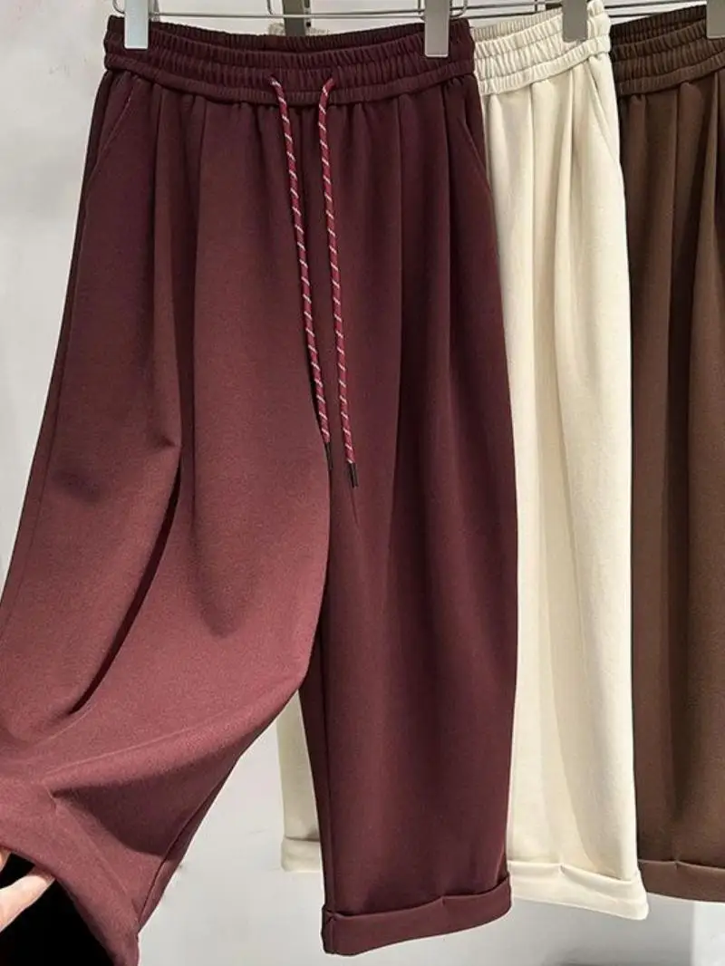 plus Size High Waist Wide Leg Pants Casual Loose Women's Clothing Autumn Winter Straight Cut Long Trousers Body Concealing
plus Size High Waist Wide Leg Pants Casual Loose Women's Clothing Autumn Winter Straight Cut Long Trousers Body Concealing
