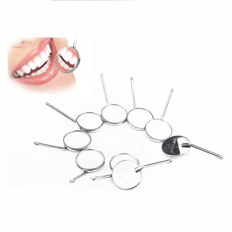 12pcs/set Dental Mouth Mirror Reflector Dentist Equipment Stainless Steel Dental Mouth Mirror Oral Care Tool Set Dental Lab
12pcs/set Dental Mouth Mirror Reflector Dentist Equipment Stainless Steel Dental Mouth Mirror Oral Care Tool Set Dental Lab