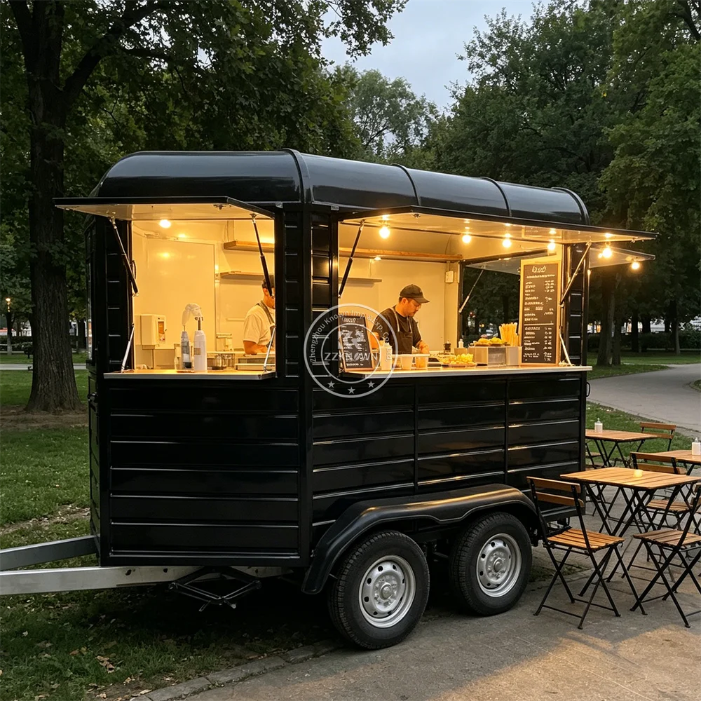 Concession Food Truck BBQ Hamburger Ice Cream Cart Street Mobile Fast Food Trailer Truck With Full Kitchen
Concession Food Truck BBQ Hamburger Ice Cream Cart Street Mobile Fast Food Trailer Truck With Full Kitchen