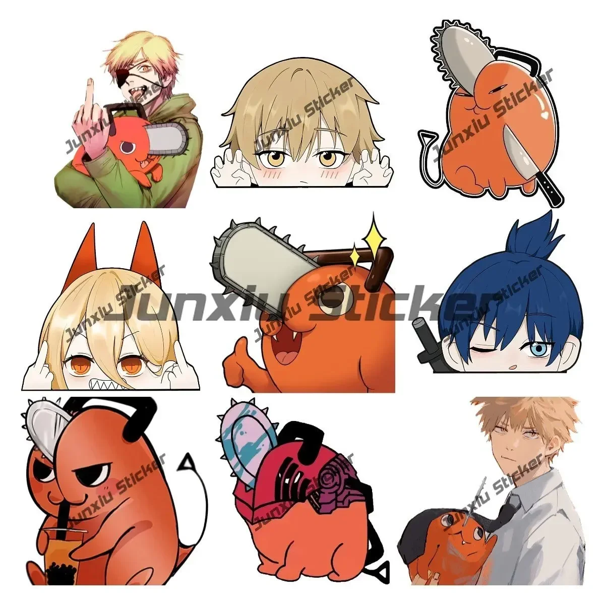 Chainsaw Man Stickers and Chainsaw Man Peeker Decals Pochita JDM Car Accessories Auto Funny Student Signs Window Decor
Chainsaw Man Stickers and Chainsaw Man Peeker Decals Pochita JDM Car Accessories Auto Funny Student Signs Window Decor