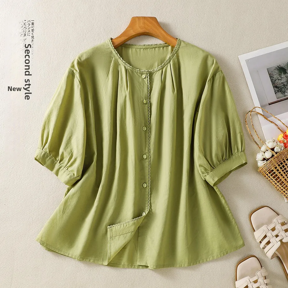 High-End Casual Cotton Linen Shirt Jacket plus Size Spring Summer New Style Fashionable All-Match Loose Women's Business Casu...
High-End Casual Cotton Linen Shirt Jacket plus Size Spring Summer New Style Fashionable All-Match Loose Women's Business Casu...