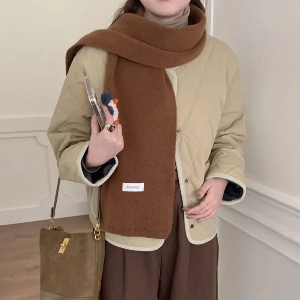 Letter Wool Scarf Wool Scarves Long Shawl Winter Cashmere Scarves Korean Style Scarves Solid Color Knitted Scarf Autumn Winter
Letter Wool Scarf Wool Scarves Long Shawl Winter Cashmere Scarves Korean Style Scarves Solid Color Knitted Scarf Autumn Winter