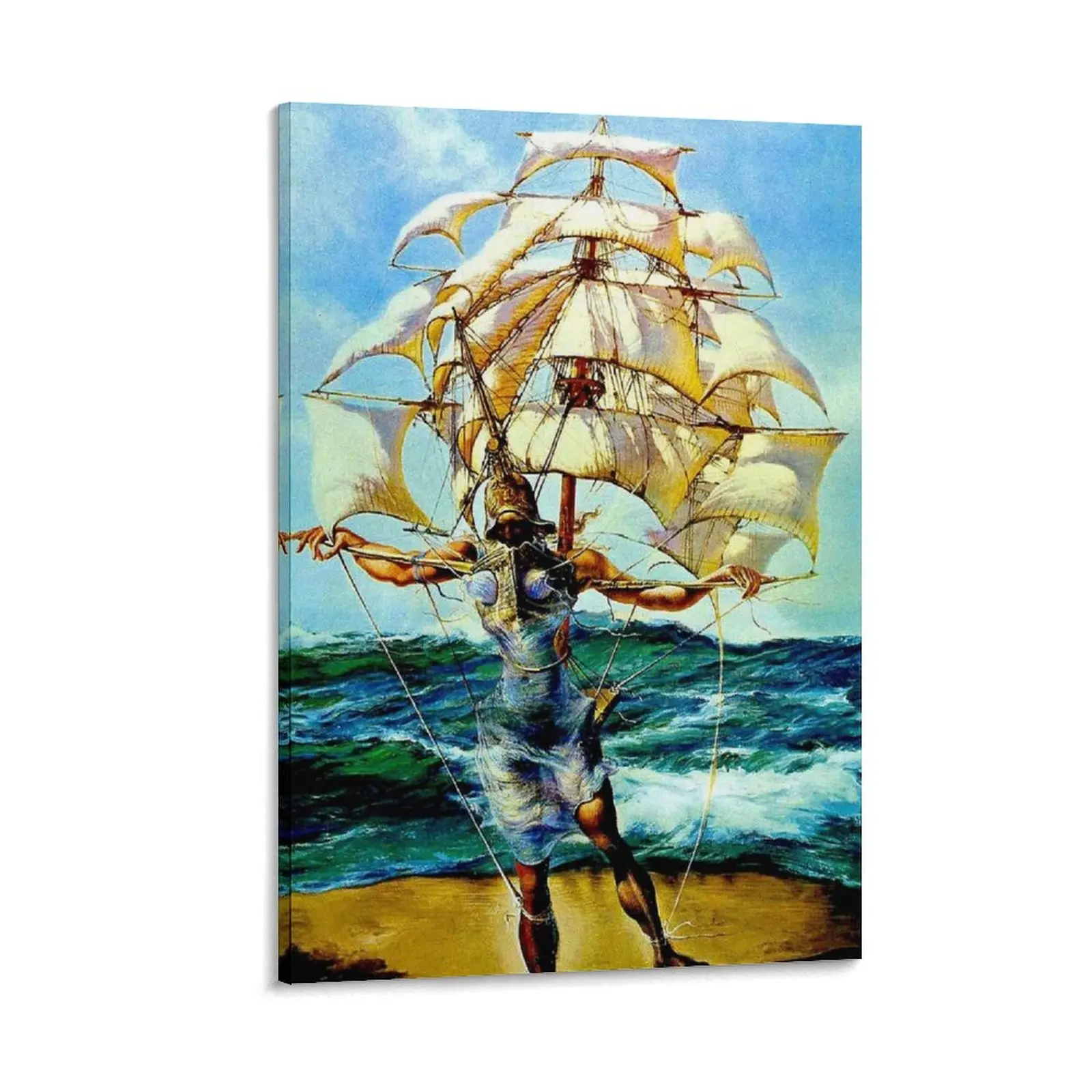 THE SHIP : Vintage Abstract Fantasy Painting Print Canvas Painting anime figure aesthetic room decor
THE SHIP : Vintage Abstract Fantasy Painting Print Canvas Painting anime figure aesthetic room decor