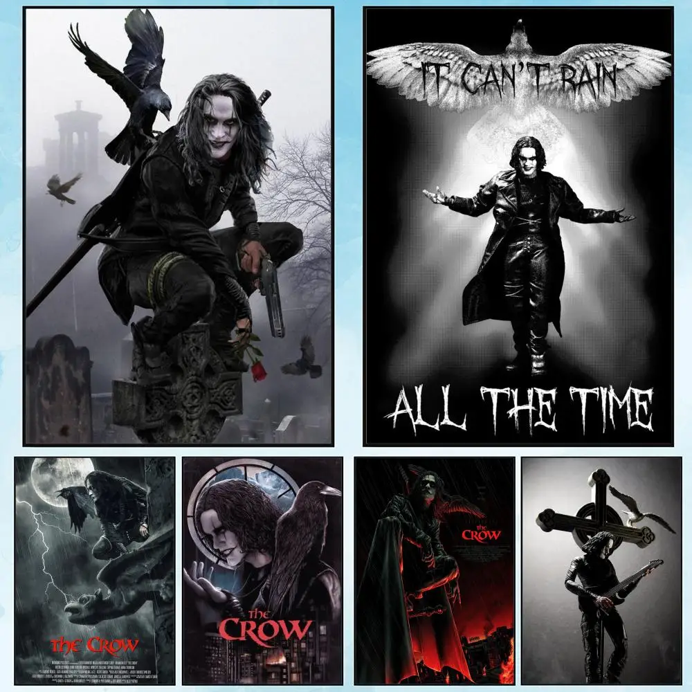Classic Movie Vintage T-The C-Crow Painting Calligraphy Canvas Poster: Crease Free Waterproof Durable All Space Wall Decor
Classic Movie Vintage T-The C-Crow Painting Calligraphy Canvas Poster: Crease Free Waterproof Durable All Space Wall Decor