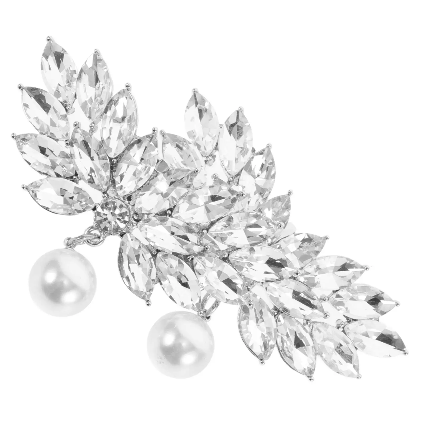 2Pcs Detachable Shoe Buckle Accessories White Zinc Alloy Pearl Clips for High Heels Rhinestone Shoe Embellishments
2Pcs Detachable Shoe Buckle Accessories White Zinc Alloy Pearl Clips for High Heels Rhinestone Shoe Embellishments