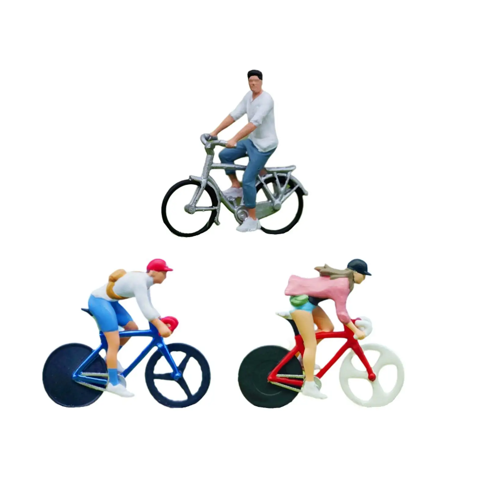1/64 Cyclist Desk Decoration Collection DIY Crafts Resin Riding Figure for Dollhouse Miniature Scene Layout Decor Accessories
1/64 Cyclist Desk Decoration Collection DIY Crafts Resin Riding Figure for Dollhouse Miniature Scene Layout Decor Accessories