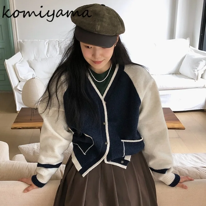 Хит-цвет, кардиган с v-образным вырезом, однобортный, Ropa Mujer, верхняя одежда с длинными рукавами, женский кардиган Sueteres, осень-зима 2021, кардиганы с карманами
Хит-цвет, кардиган с v-образным вырезом, однобортный, Ropa Mujer, верхняя одежда с длинными рукавами, женский кардиган Sueteres, осень-зима 2021, кардиганы с карманами
