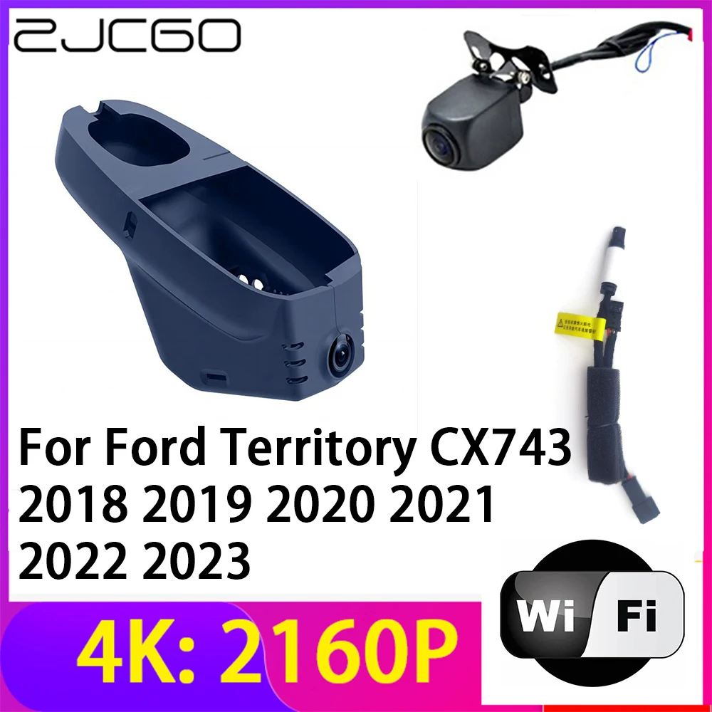 ZJCGO 4K 2160P Dash Cam DVR Car Camera 2 Lens Recorder Wifi Night Vision for Ford Territory CX743 2018 2019 2020 2021 2022 2023
ZJCGO 4K 2160P Dash Cam DVR Car Camera 2 Lens Recorder Wifi Night Vision for Ford Territory CX743 2018 2019 2020 2021 2022 2023