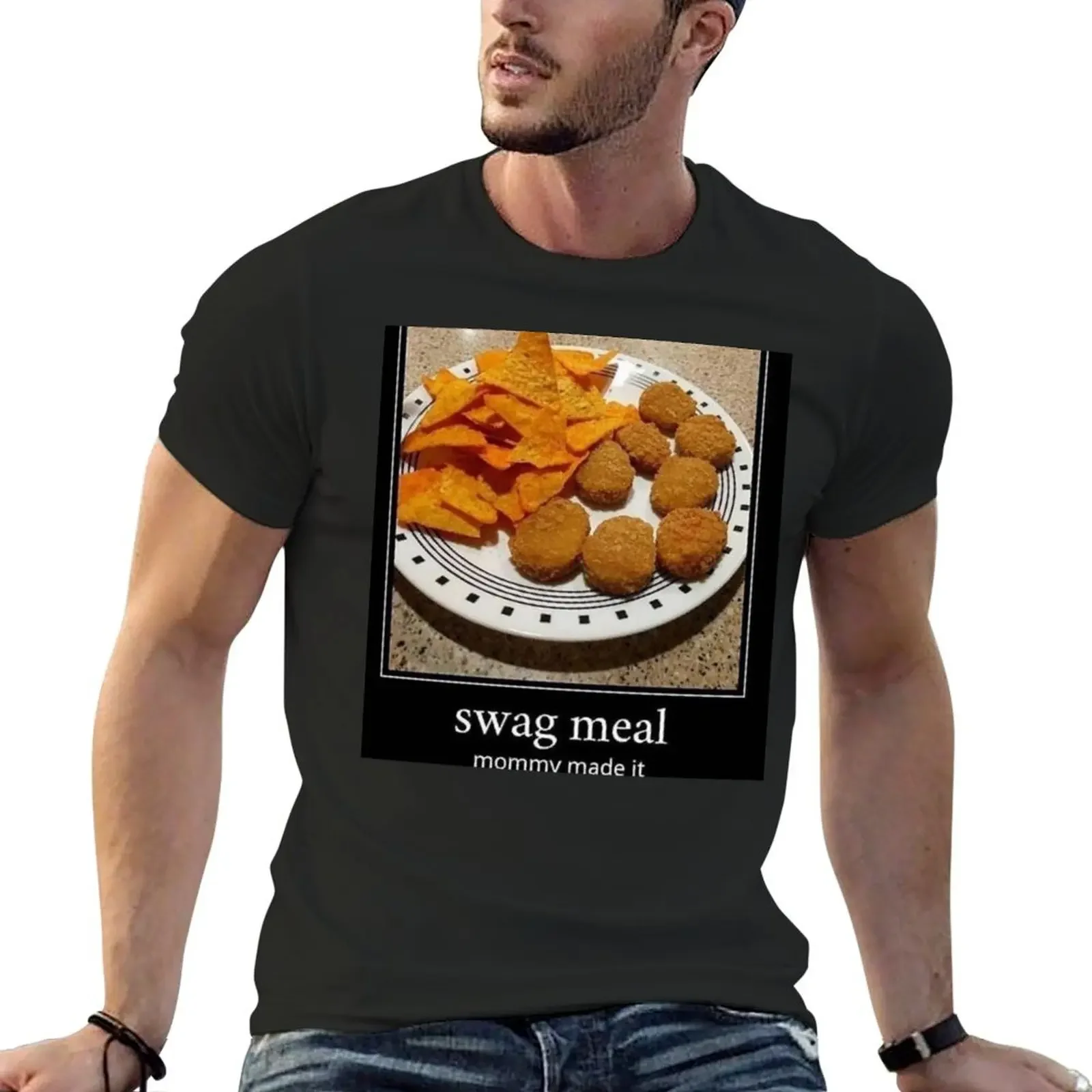 Swag Meal T-Shirt graphic t shirts street wear quick-drying mens champion t shirts
Swag Meal T-Shirt graphic t shirts street wear quick-drying mens champion t shirts