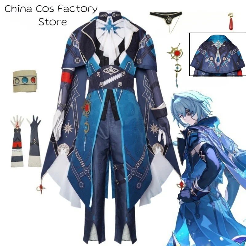 Game Honkai Star Rail Anaxagoras Cosplay Costume Uniforms Men Halloween Party Role Play Anaxagoras Comic-con game event suits
Game Honkai Star Rail Anaxagoras Cosplay Costume Uniforms Men Halloween Party Role Play Anaxagoras Comic-con game event suits