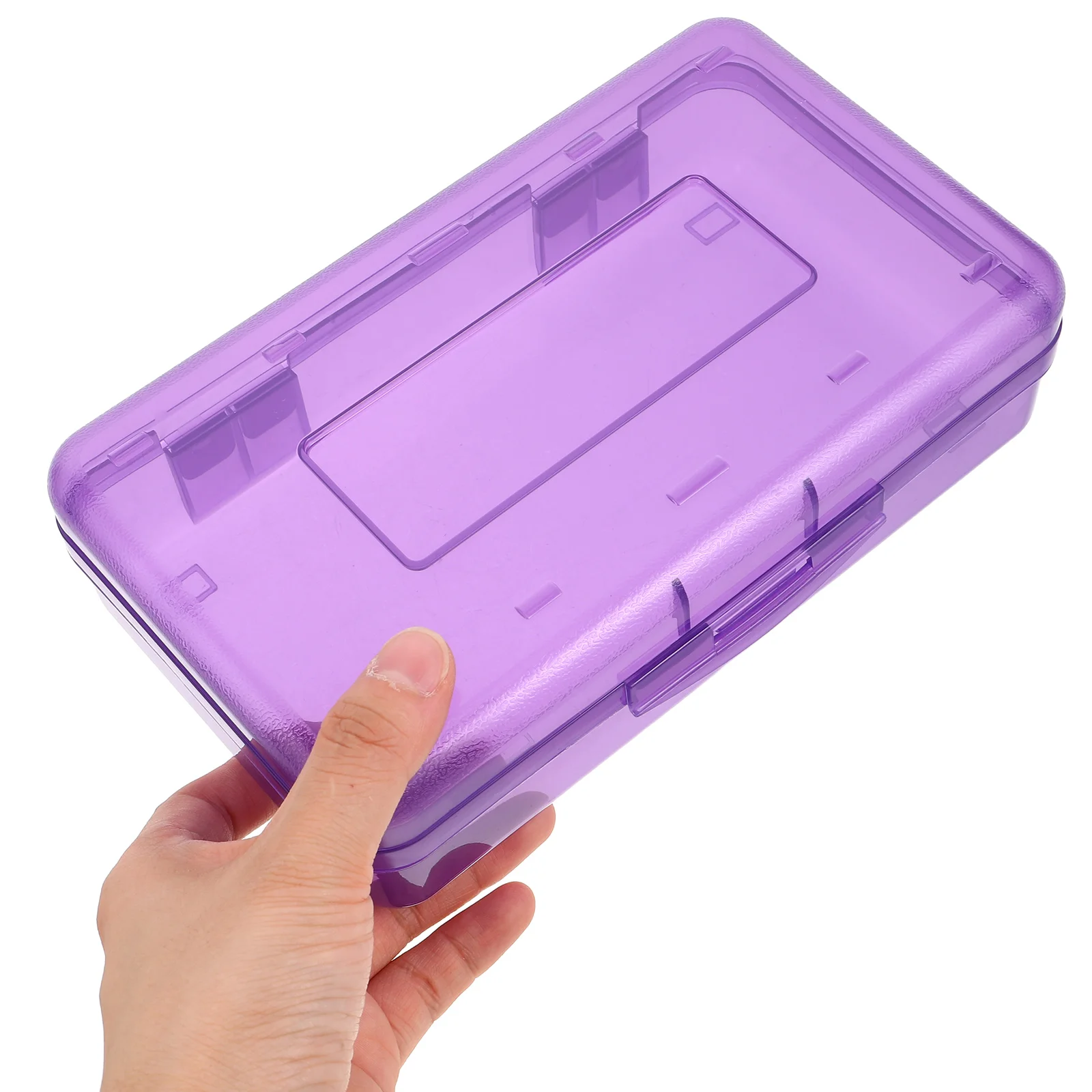 Student Simple Pencil Box Lightweight Plastic Kids School Supplies Large Capacity Easy Open Design For Boys Girls 
Student Simple Pencil Box Lightweight Plastic Kids School Supplies Large Capacity Easy Open Design For Boys Girls