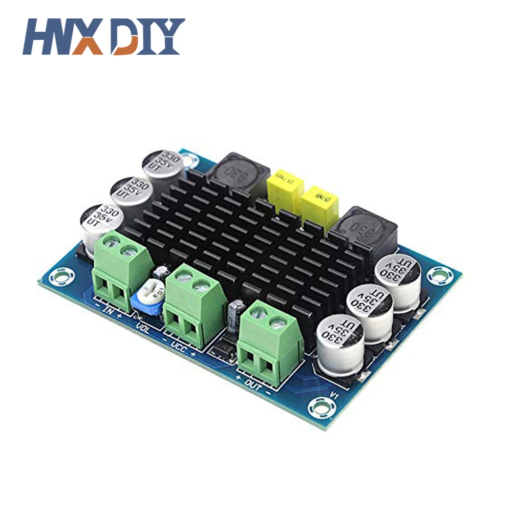 XH-M542 TPA3116 Dual-channel Stereo High Power Digital Audio Power Amplifier Board TPA3116D2 Amplifiers 1*100W Amplificador DIY
XH-M542 TPA3116 Dual-channel Stereo High Power Digital Audio Power Amplifier Board TPA3116D2 Amplifiers 1*100W Amplificador DIY