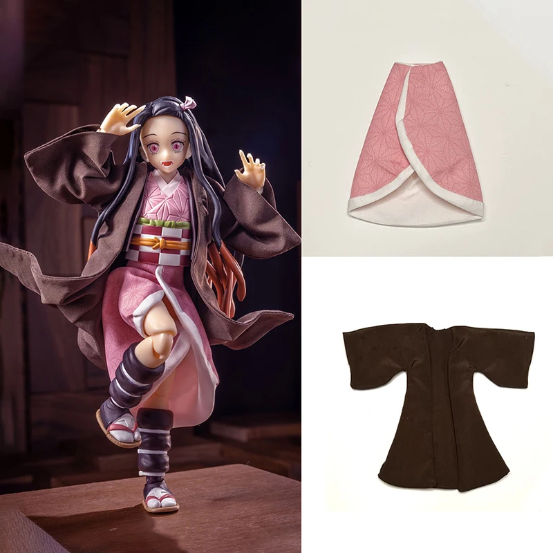 1/12 Scale Japanese Comic Characters Classic Kimono Trench Caot Windbreaker with Pink Skirt Set Clothes Accessories Fit 6 Inches
1/12 Scale Japanese Comic Characters Classic Kimono Trench Caot Windbreaker with Pink Skirt Set Clothes Accessories Fit 6 Inches