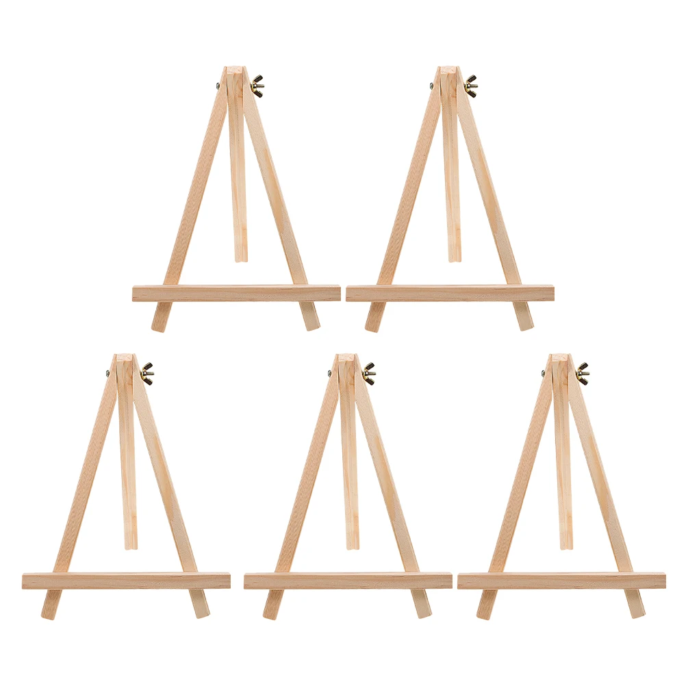 5pcs Wooden Tripod Easel St Lightweight Foldable Painting Rack Display Small Art Canvas Holder Reusable Desk Easel Business
5pcs Wooden Tripod Easel St Lightweight Foldable Painting Rack Display Small Art Canvas Holder Reusable Desk Easel Business